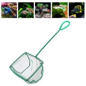 Aquarium Fish Shrimp Quick Catch Net Mesh Fishnet Betta Tetra Fish Net Aquarium Fish Tank Fishing Net Landing Fish Tank Net