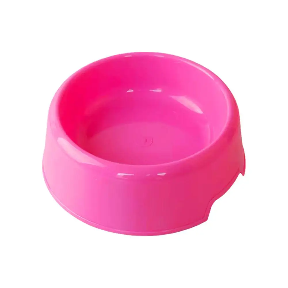Candy Color Plastic Pet Round Bowl Cat And Dog Food Small Dog Cat And Pet Easy To Tableware Wholesale Clean Colorful Bowl S4P7 - Image 2