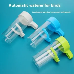 1PC Bird Feeders Waterer Drinker With Clip For Bird Feeders Parrot Cages Water Dispenser Bottles Drinking Bowl Pet Bird Supplies