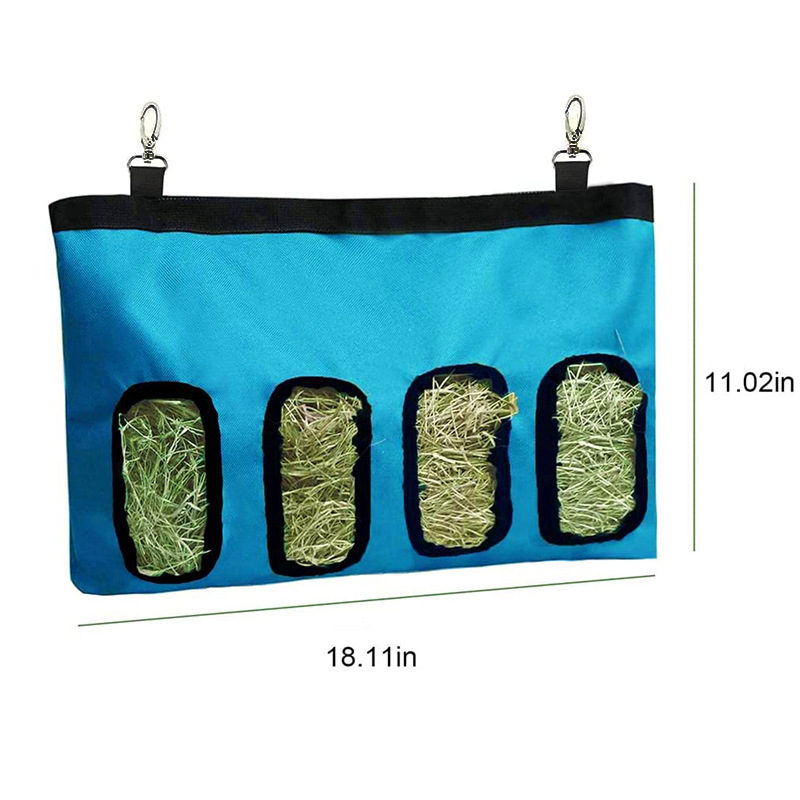 Rabbit Hay Feeder Bag, Guinea Pig Hay Feeder, Guinea Pig Hay Feeder Storage, Hanging Rabbit Hay Feeder Bag For Guinea Pigs Bunnies Chinchillas - Image 3