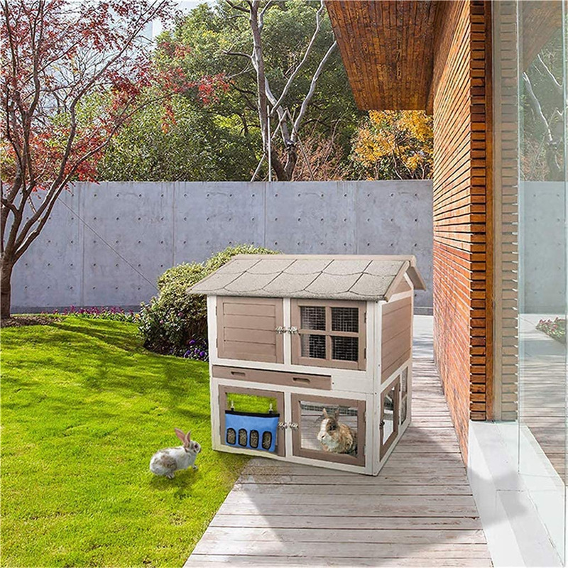 Rabbit Hay Feeder Bag, Guinea Pig Hay Feeder, Guinea Pig Hay Feeder Storage, Hanging Rabbit Hay Feeder Bag For Guinea Pigs Bunnies Chinchillas - Image 7