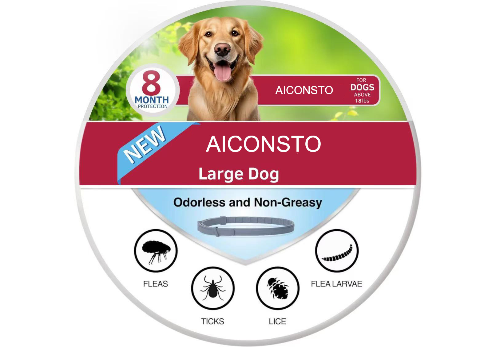 Pet Cat Dog Pet Insect Repellent Collar - Image 2